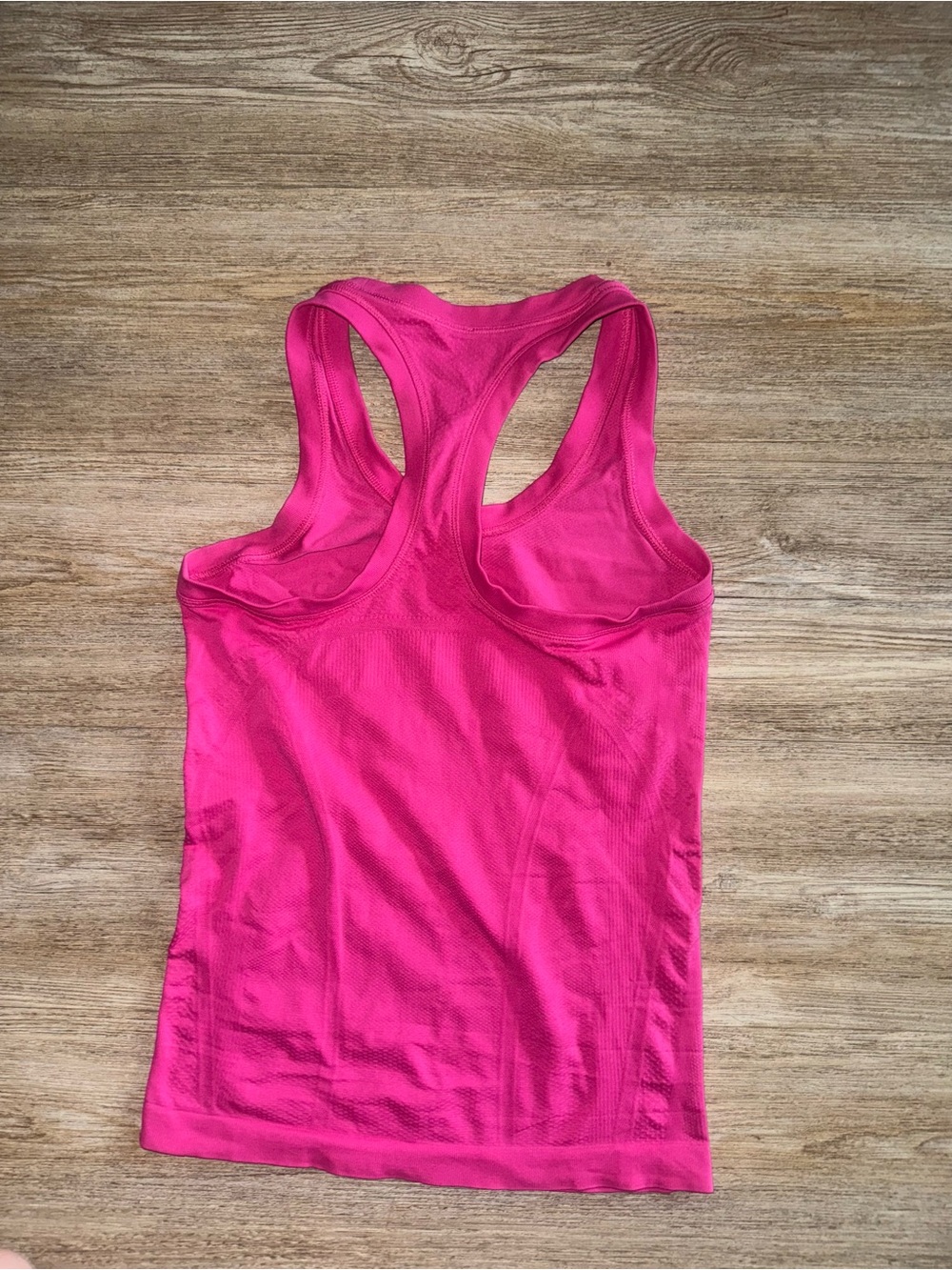 Athleta Hot Pink Racerback Tank - Picture 3 of 4